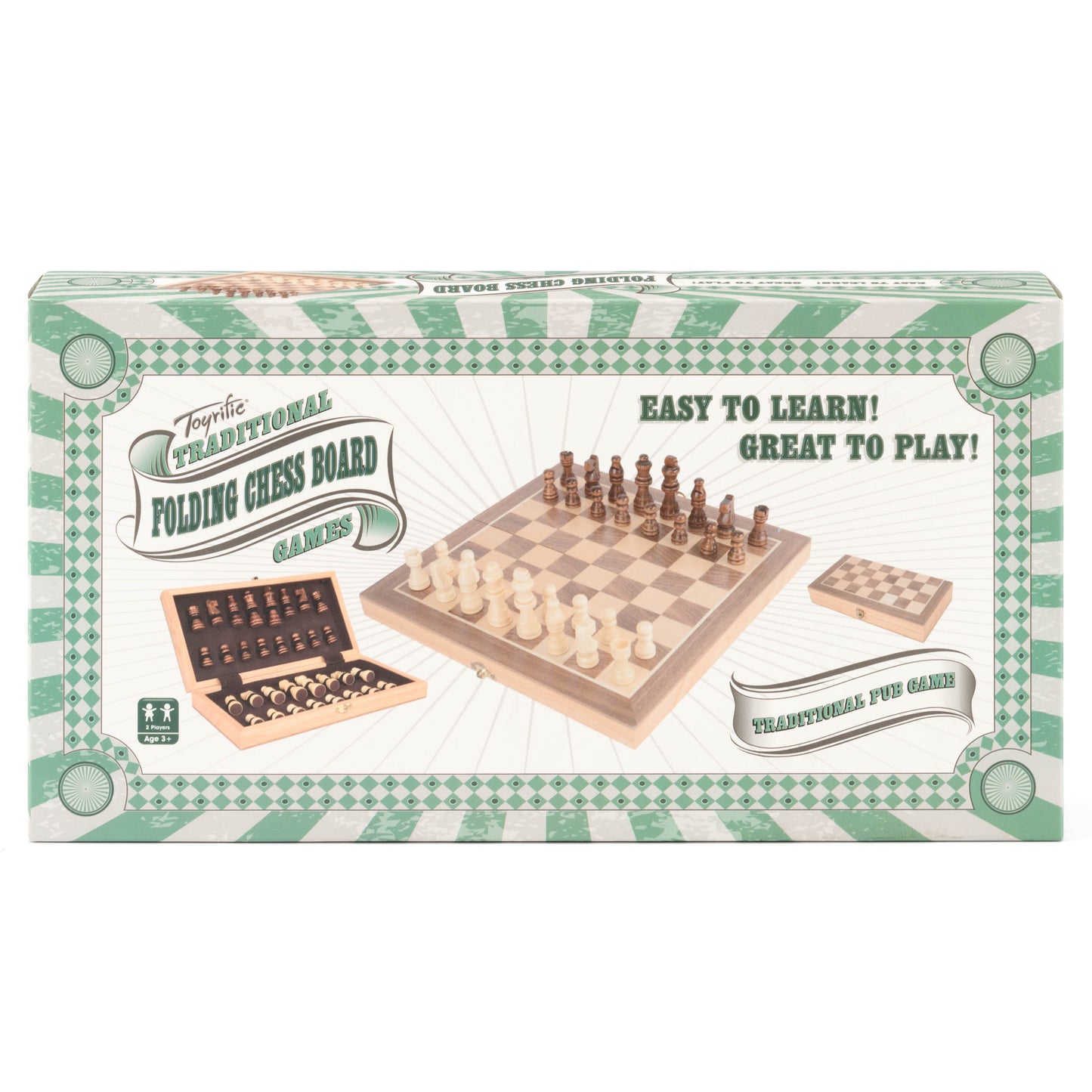 CHESS FOLDING GAMES BOARD - Rich Kids Playground