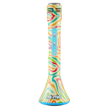 Mi-Mic Karaoke Microphone Speaker with Wireless Bluetooth and LED Lights
