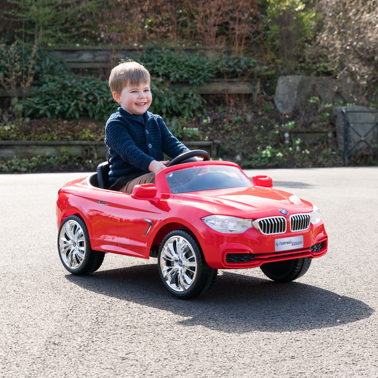 XOOTZ® - TY6014RD - BMW 4 SERIES ELECTRIC RIDE ON RED - Rich Kids Playground