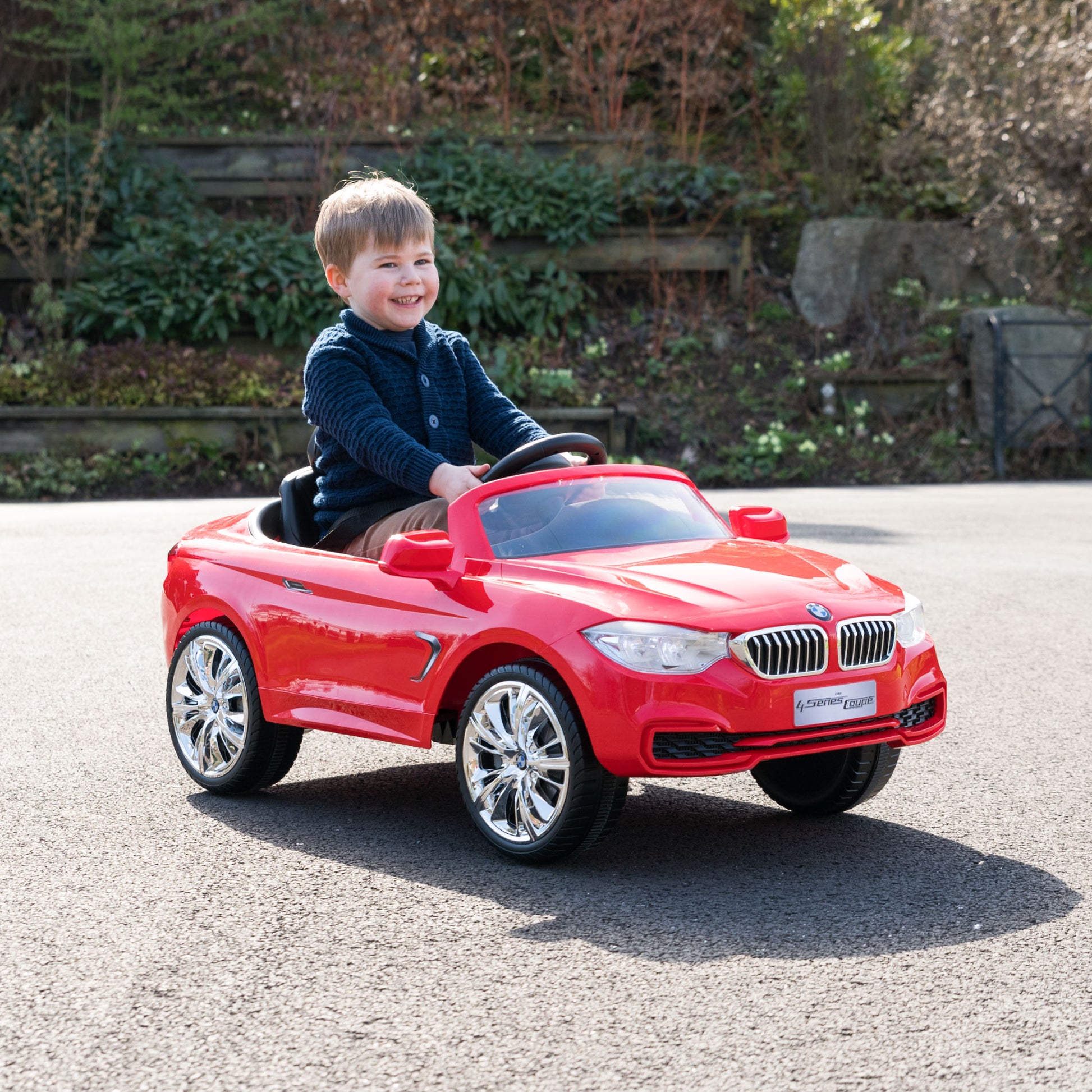 XOOTZ® - TY6014RD - BMW 4 SERIES ELECTRIC RIDE ON RED - Rich Kids Playground