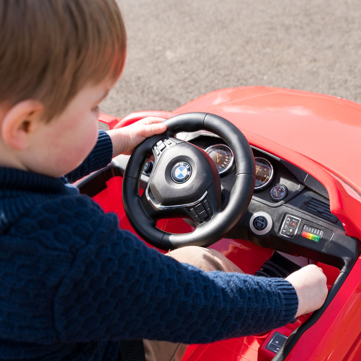 XOOTZ® - TY6014RD - BMW 4 SERIES ELECTRIC RIDE ON RED - Rich Kids Playground