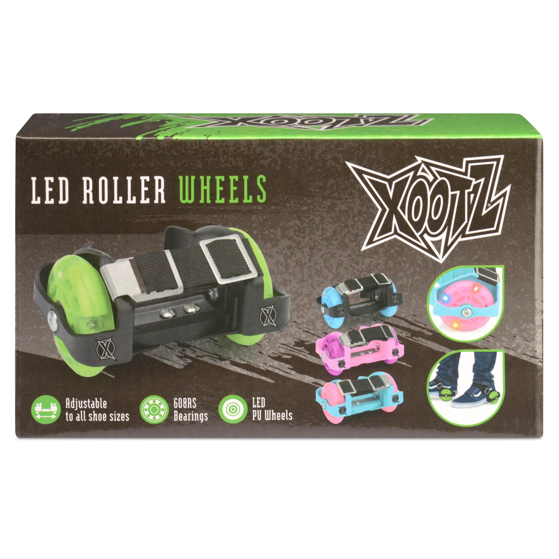 XOOTZ ROLLER WHEELS -  LED PINK/PURPLE - Rich Kids Playground