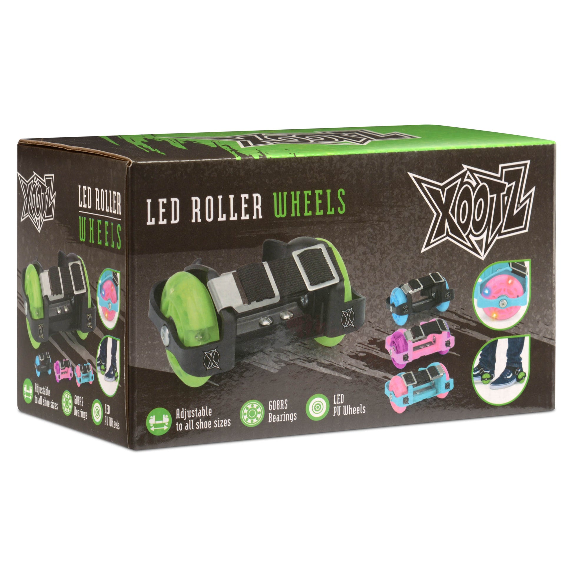 XOOTZ ROLLER WHEELS -  LED PINK/PURPLE - Rich Kids Playground