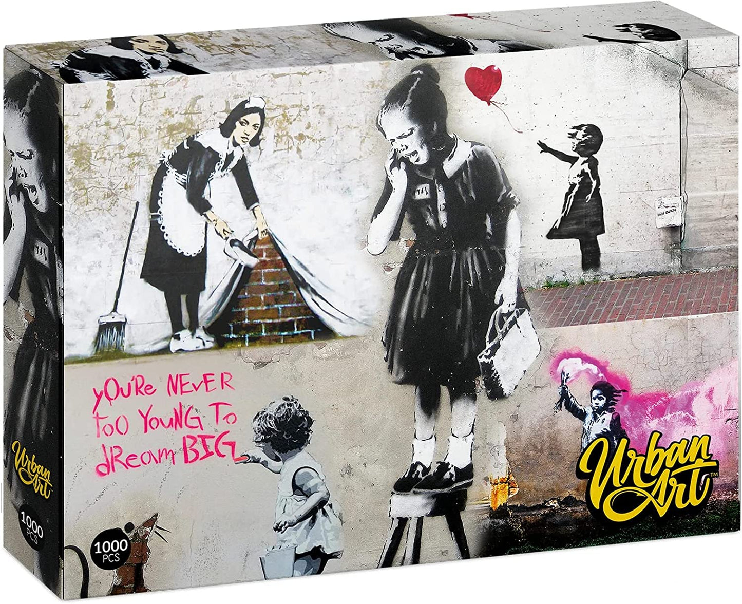 University Games Banksy Urban Art Puzzle for Kids and Adults