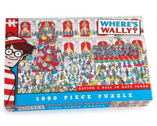 Where’s Wally? Having a Ball in Gaye Paree 1000 pc