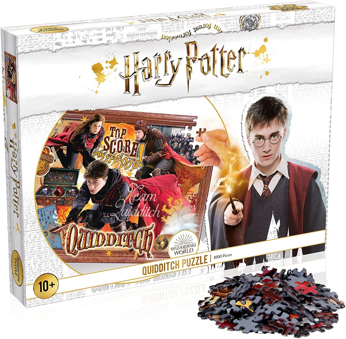 Puzzle (1000 Teile) - Harry Potter Quidditch - Harry Potter Fanartikel - Alter 10+