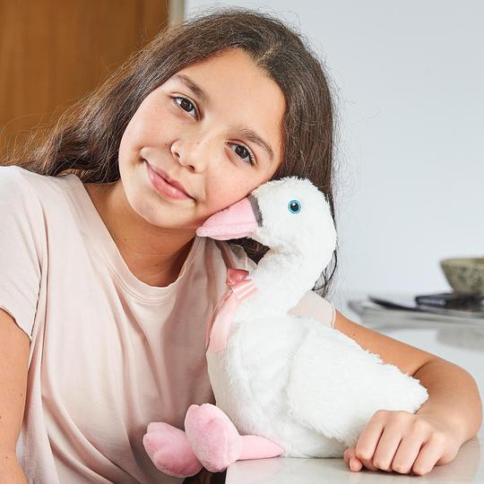Warmies® Plush - Swan - Rich Kids Playground