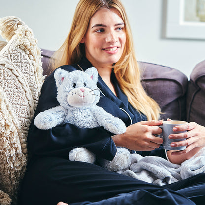 Warmies® Plush - Marshmallow Cat - Rich Kids Playground