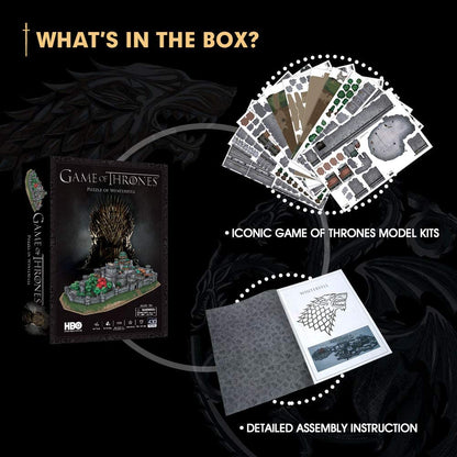 Winterfell 3D Puzzle (Game of Thrones)