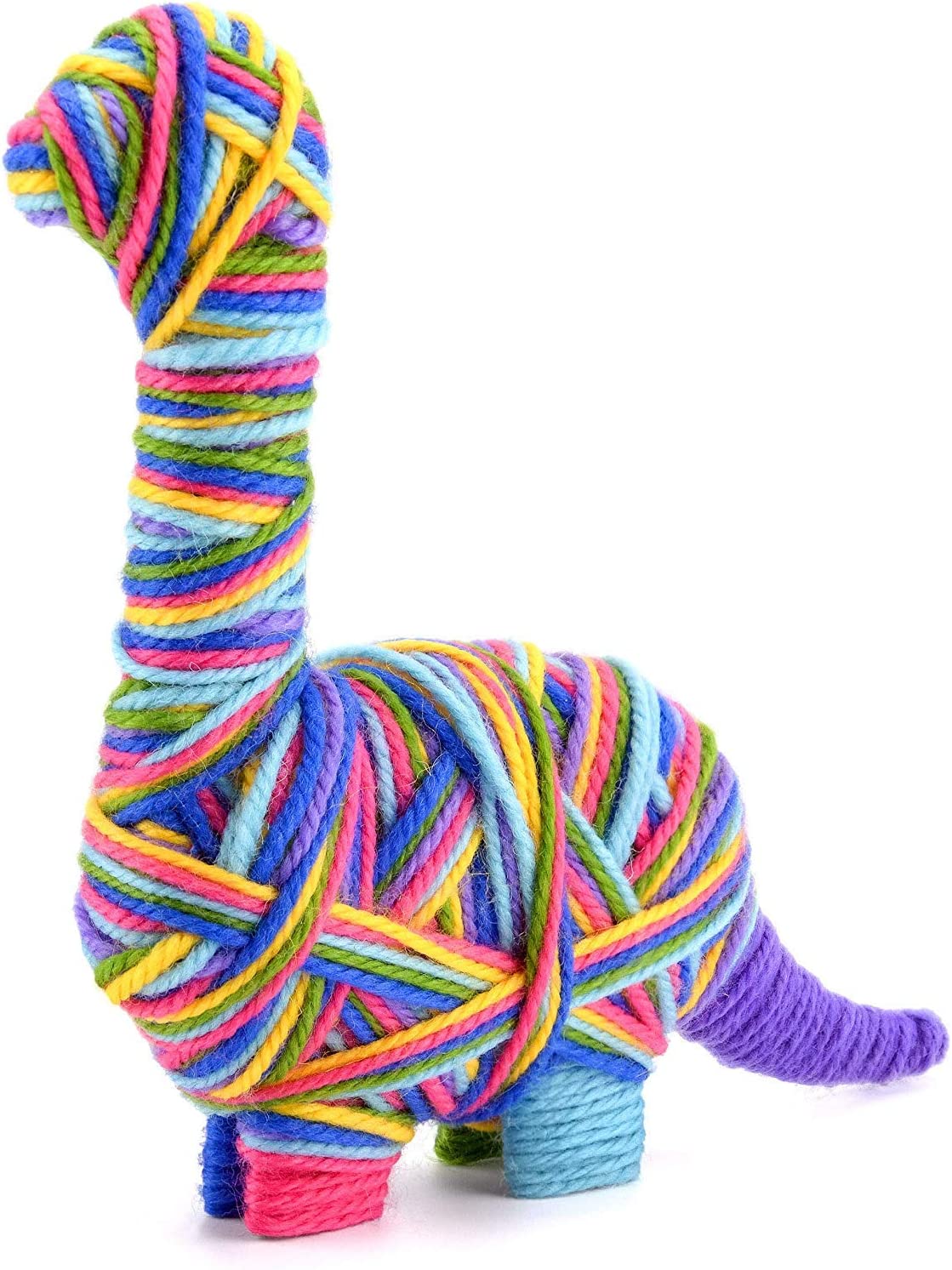 Made It! Yarn Animal Craft Kits For Kids decorate and wrap like pom-poms