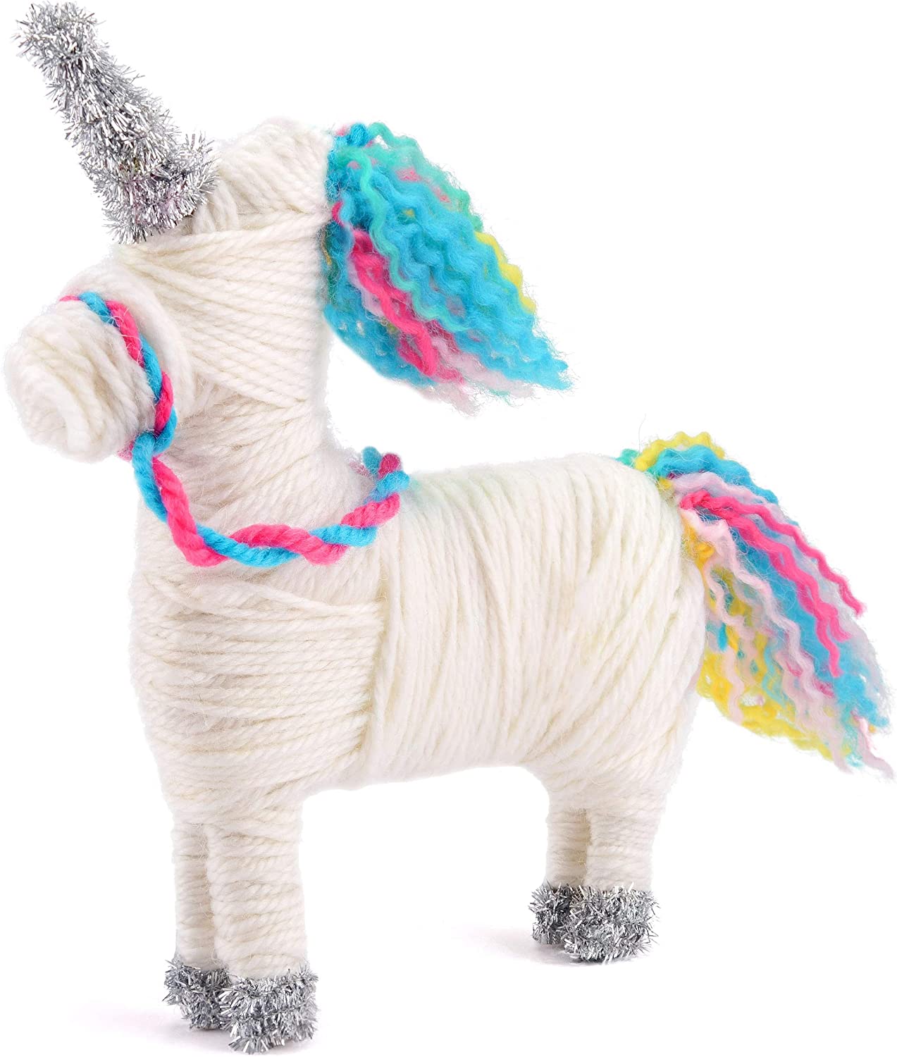 Made It! Yarn Animal Craft Kits For Kids decorate and wrap like pom-poms