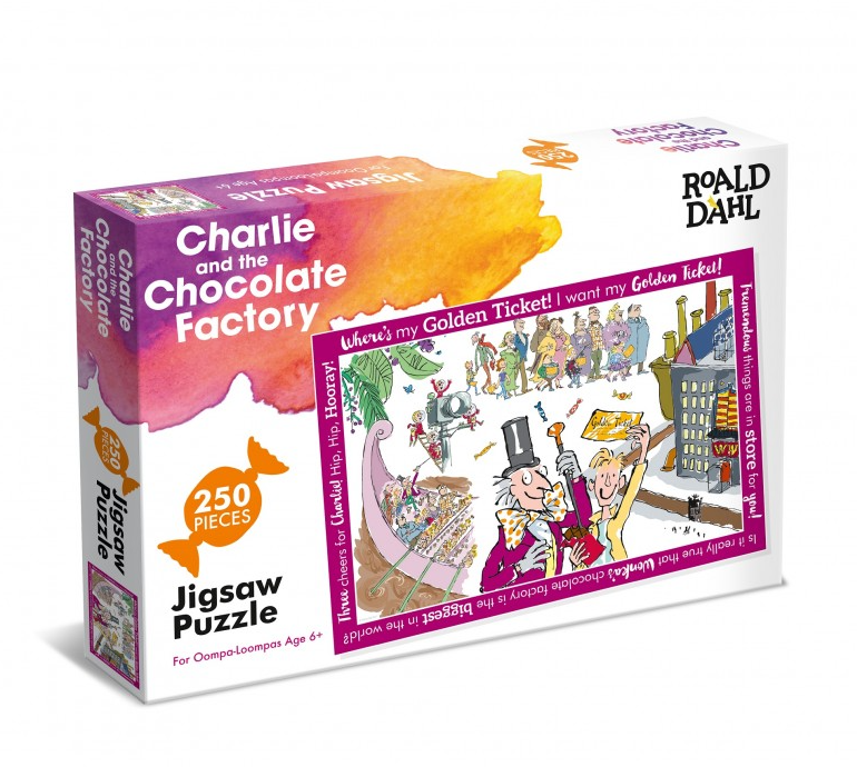R Dahl - Charlie & Choc Factory 250pc Jigsaw Puzzle | Age 6+ Years