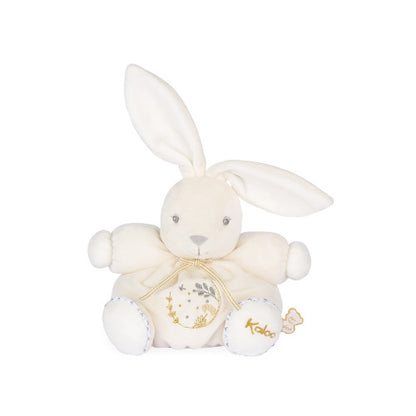 Kaloo - Perle Chubby Musical Rabbit Plush Toy Cream - Small 18cm