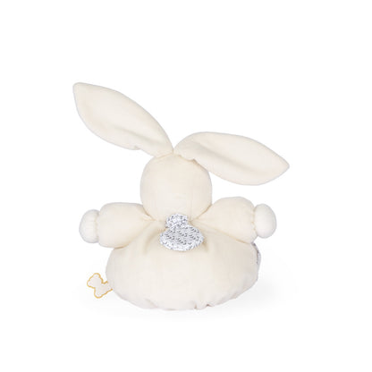 Kaloo - Perle Chubby Musical Rabbit Plush Toy Cream - Small 18cm