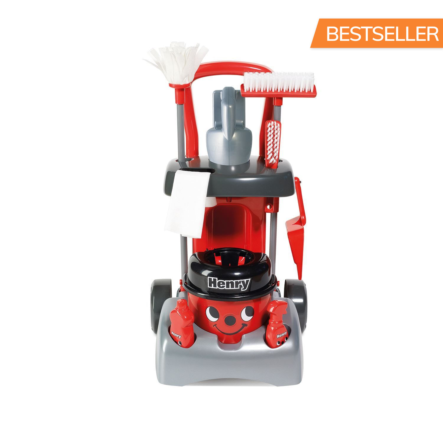 Casdon deluxe hetty toy online cleaning trolley