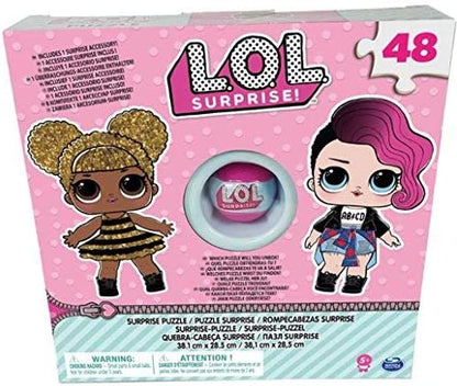 Spin Master - 48 Pcs LOL Puzzle Box with Exclusive Ball