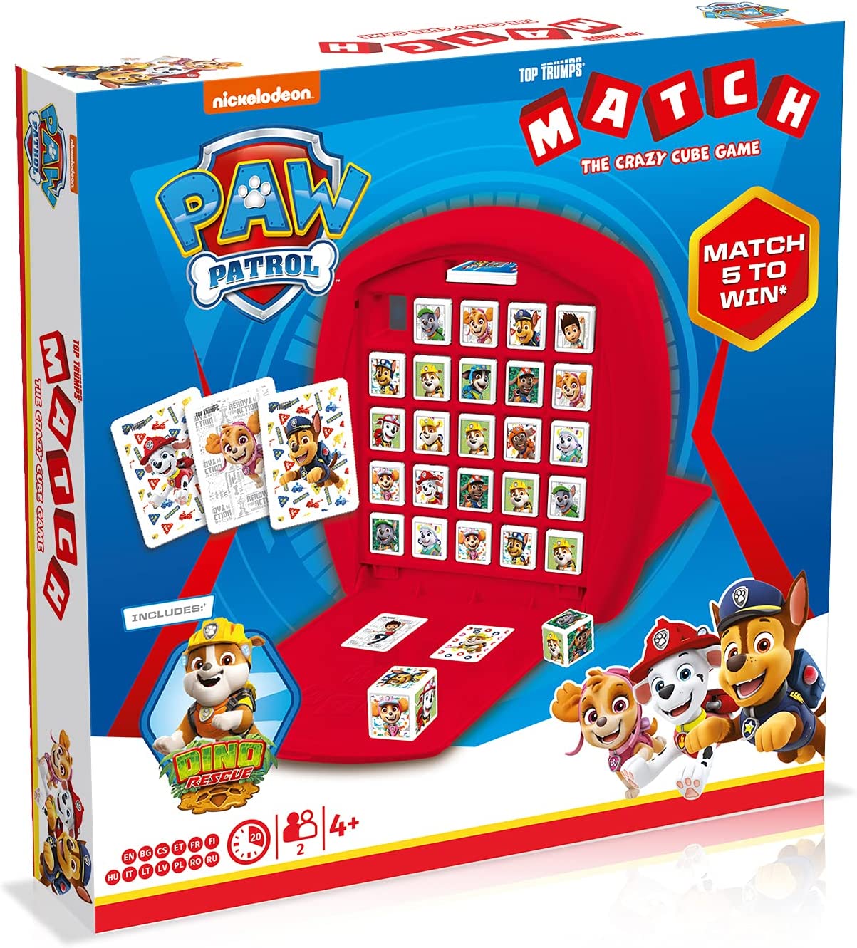 Top Trumps WM01346-ML1-6 Match Board Game For Ages 4 and up
