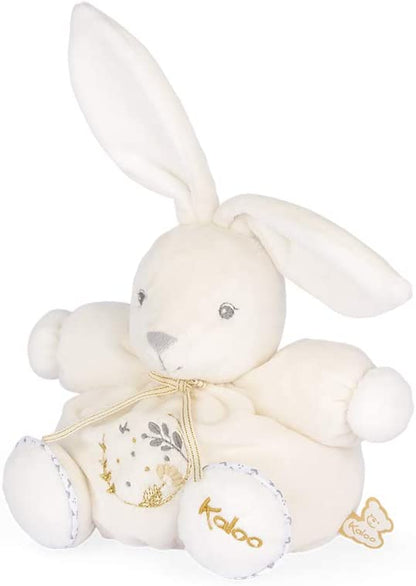 Kaloo - Perle Chubby Musical Rabbit Plush Toy Cream - Small 18cm